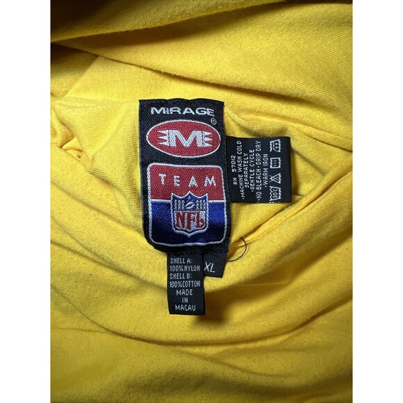 Vintage Mirage Green Bay Packers Jacket Size XL Quarter Zip Reversible - Picture 8 of 11